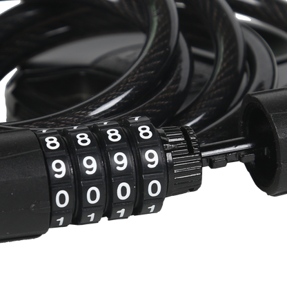 Bicycle Lock Resettable 4 Digit